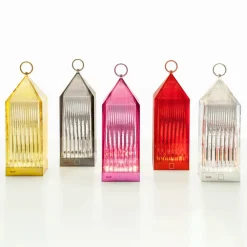 Kartell Dekorationsbelysning > Lantern LED-bordlampe, røggrå IP54