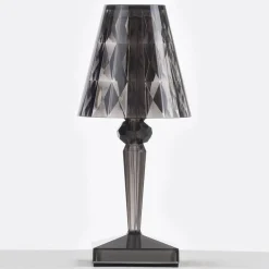 Kartell Dekorationsbelysning > LED-bordlampe Batteri, 30 cm, røggrå, IP54