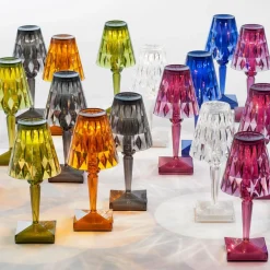 Kartell Dekorationsbelysning > LED-bordlampe Batteri, 30 cm, røggrå, IP54