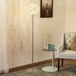 Kartell Gulvlamper|Gulvlamper > Planet LED-gulvlampe, 160 cm krystalklar