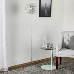 Kartell Gulvlamper|Gulvlamper > Planet LED-gulvlampe, 160 cm krystalklar