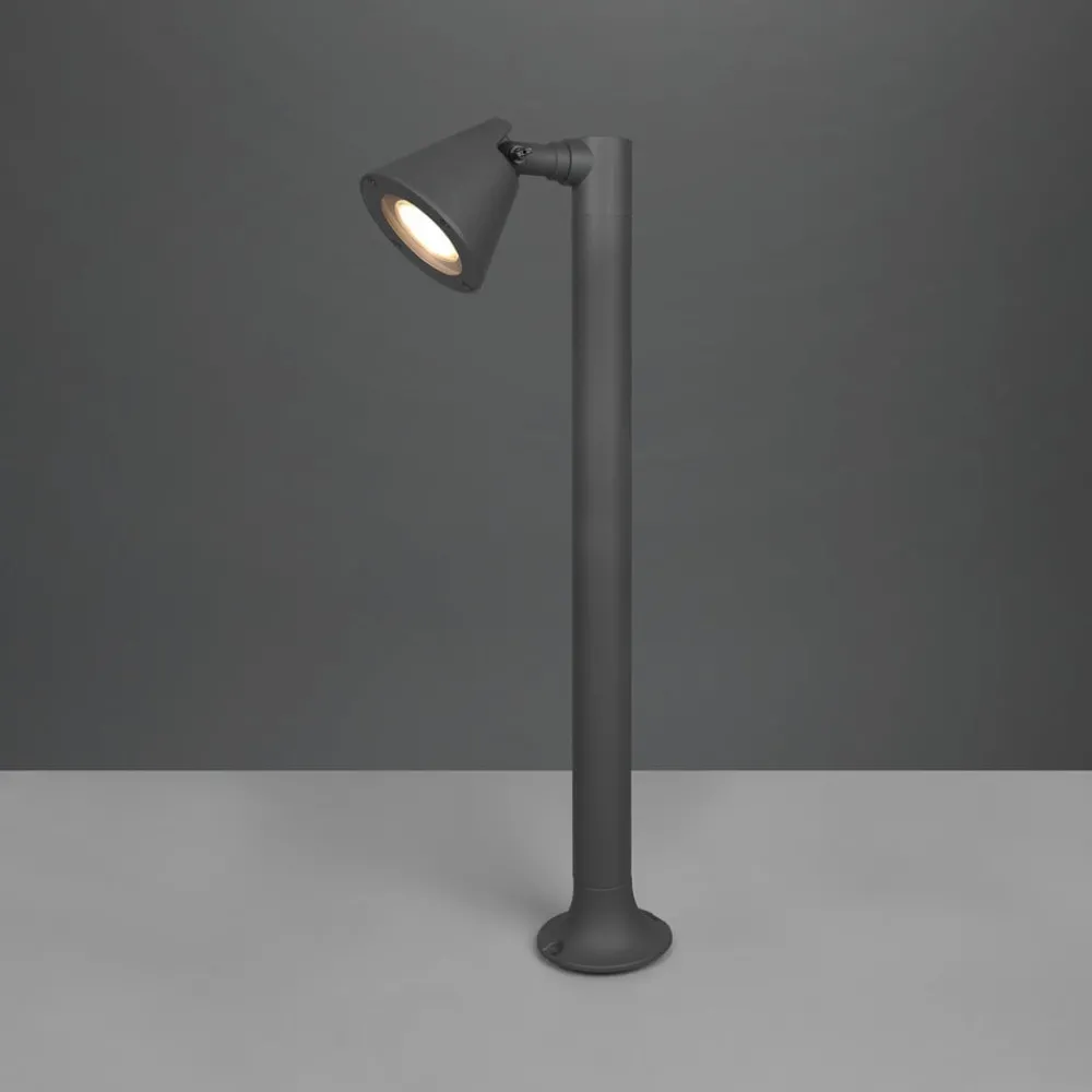 Trio Lighting Sokkellamper > Kaveri sokkellampe af aluminium, antracit