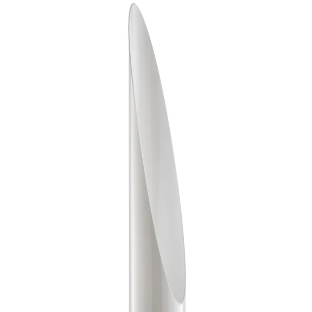 Gulvlamper|Gulvlamper ^ kdln gulvlampe Shakti, sølv, hvid satineret, højde 200 cm