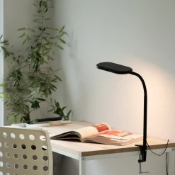 JUST LIGHT. GmbH Arbejdsrum/Kontor|Bordlamper > Kelly LED-klemmelampe, CCT, kan dæmpes
