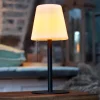 JUST LIGHT. GmbH Udendørs Spot > Keno LED-bordlampe jordspyd, trækafbryder, batteri