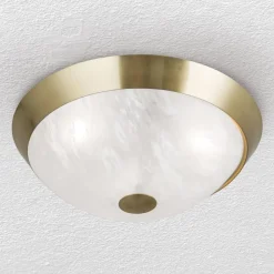 ORION Loftlamper > Klassisk loftslampe Jaya med glasskærm, 34 cm