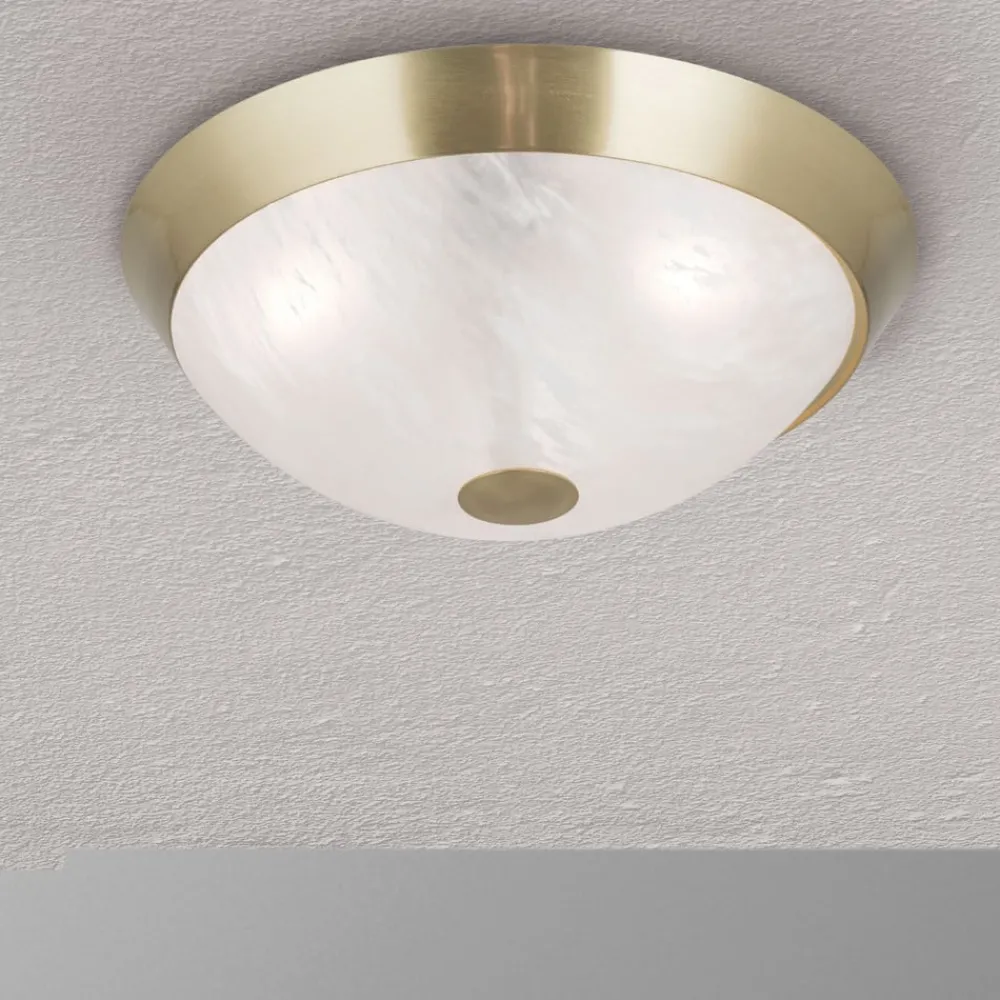 ORION Loftlamper > Klassisk loftslampe Jaya med glasskærm, 34 cm