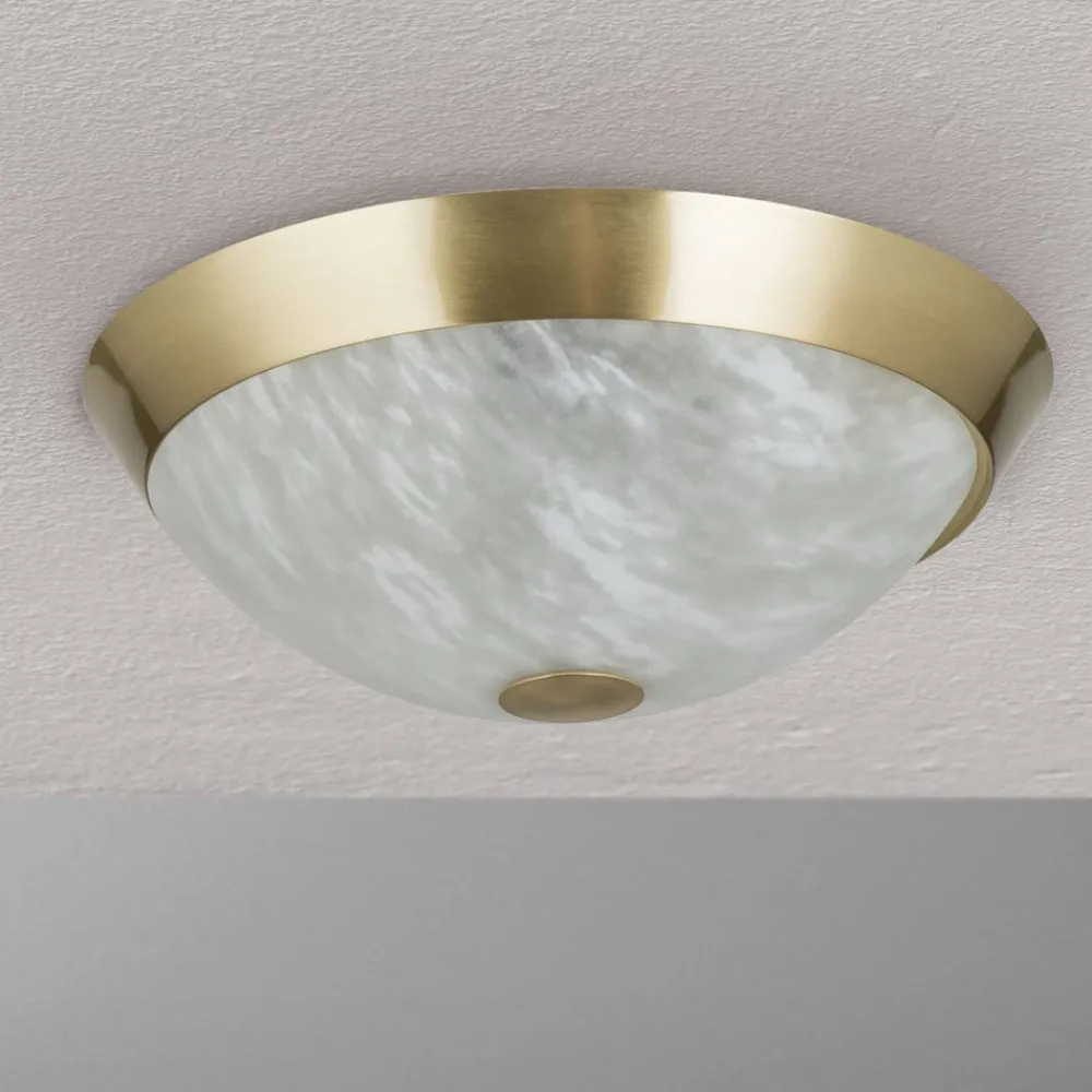 ORION Loftlamper > Klassisk loftslampe Jaya med glasskærm, 34 cm
