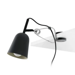 Bordlamper ^ FARO BARCELONA Klemmelampe Studio, sort/creme