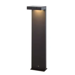 Solcellelamper|Terrassebelysning ^ KLEWE LED-solcellelampe ALA GROUND MAXI, antracit, 65 cm, IP65