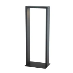KLEWE Dekorationsbelysning|Solcellelamper > LED-solcellelampe AXIS MAXI, antracit, 65 cm, aluminium, IP65