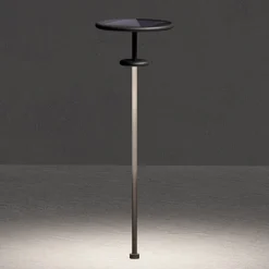 KLEWE Solcellelamper|Udendørs Spot > LED-solcellelampe PLANET B antracit 160 cm jordspyd IP65