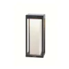 KLEWE Solcellelamper > LED-solcellelampe RADIA MINI MOON, antracit, 35 cm, IP65