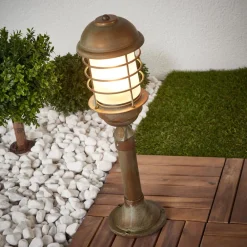 Moretti Luce Sokkellamper > Korrosionsbestandig Carlon-lampe til fodpaneler