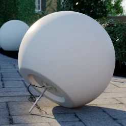 Nowodvorski Lighting Dekorationsbelysning|Terrassebelysning > Kugleformet lampe Cumulus L til haven, Ø 60 cm