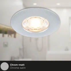 Briloner Loftlamper|Indbygningsspots > Kulana Mini indbygget spot med LED IP44 3er krom