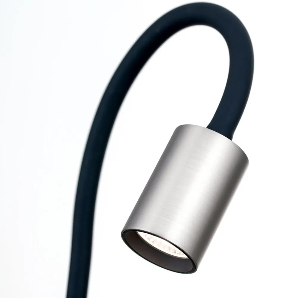 Arbejdsrum/Kontor|Bordlamper ^ ORION Kurt LED-klemmelampe, mat nikkel