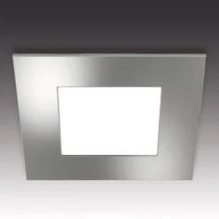 Hera Loftlamper|Indbygningsspots > Kvadratisk armatur-lampe FQ 68-LED, sæt med 3 stk.