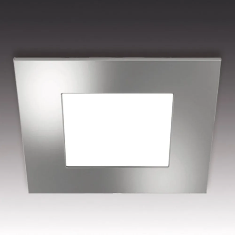 Hera Loftlamper|Indbygningsspots > Kvadratisk armatur-lampe FQ 68-LED, sæt med 3 stk.