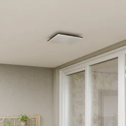 Lucande Terrassebelysning|Udendørs Loftlamper > Kvadratisk LED-loftslampe Henni udendørs