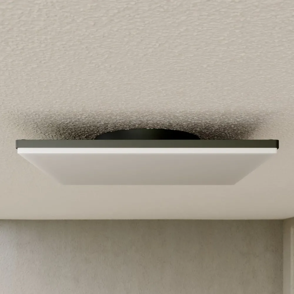 Lucande Terrassebelysning|Udendørs Loftlamper > Kvadratisk LED-loftslampe Henni udendørs