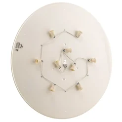 Loftlamper ^ Nowodvorski Lighting Laguna loftslampe, creme, Ø 100 cm