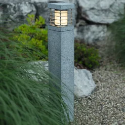 Heitronic Gadebelysning > La Mer . vejlampe af ægte granit