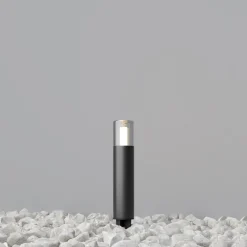 Maytoni Udendørs Spot > Lampe med jordspyd GLIDE, grafit, højde 37 cm, IP54, G9