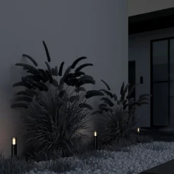Maytoni Udendørs Spot > Lampe med jordspyd GLIDE, grafit, højde 37 cm, IP54, G9