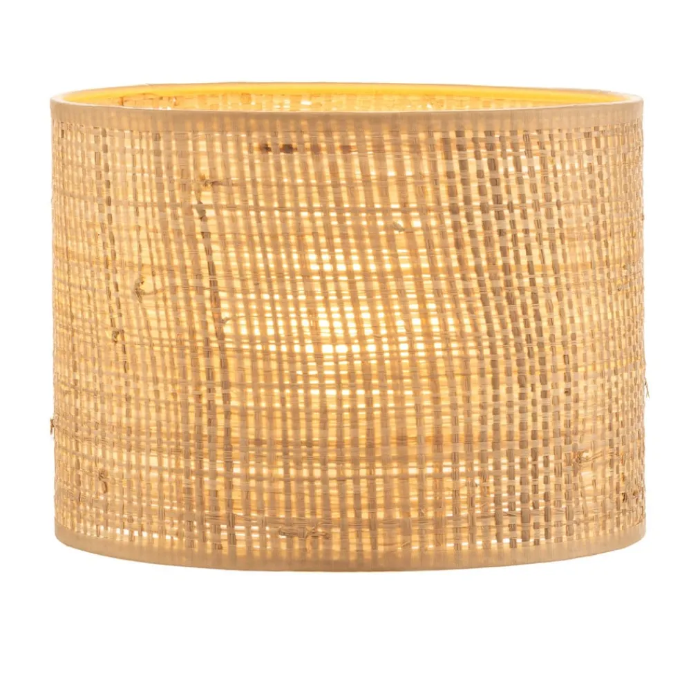 Lampeskærme ^ HELAM Lampeskærm Abba E27 Ø20/højde 15 cm, rattan