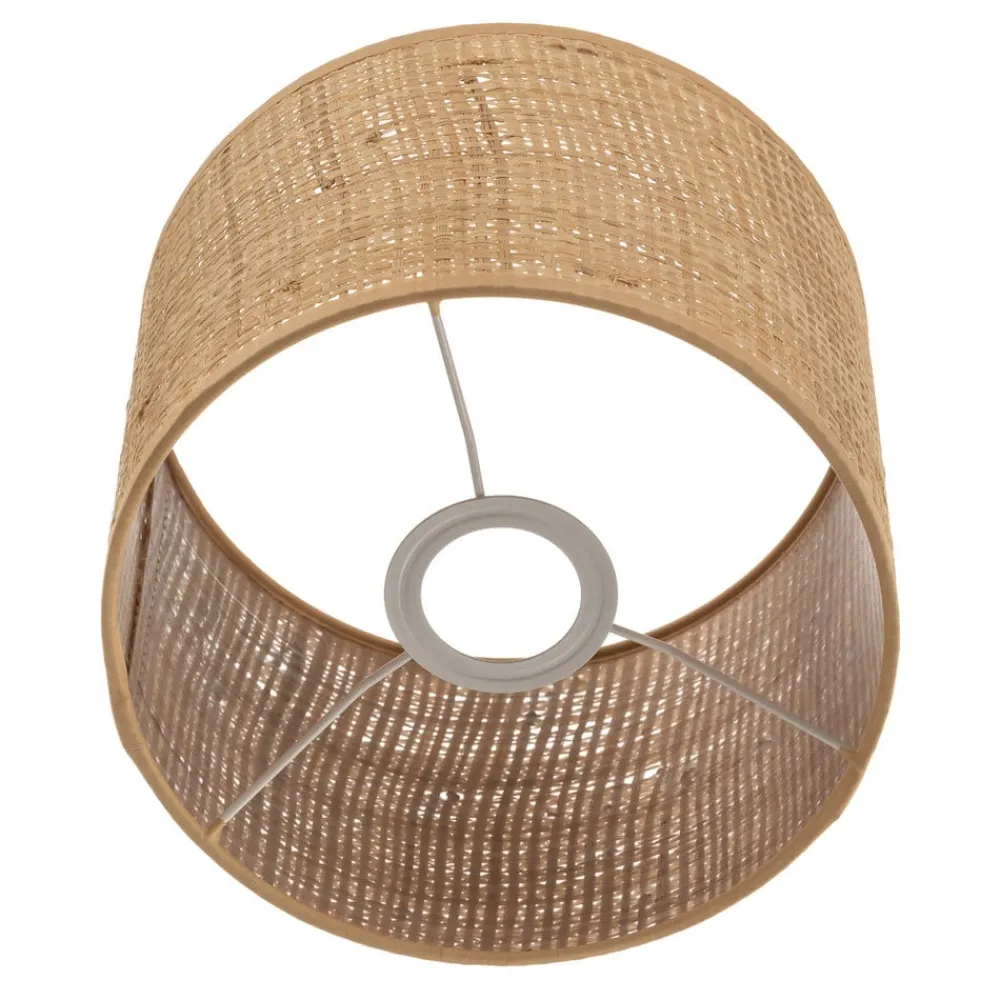 Lampeskærme ^ HELAM Lampeskærm Abba E27 Ø20/højde 15 cm, rattan