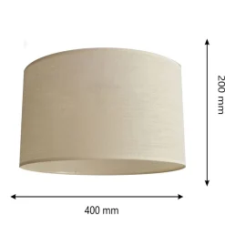 HELAM Lampeskærme > Lampeskærm Alba, Ø 40 cm, E27, ecru