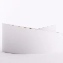 Lampeskærme ^ Maco Design Lampeskærm Chloe, Ø 50 cm, udvendig hvid, indvendig guldfarvet