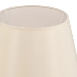 Duolla Lampeskærme > Lampeskærm Cone højde 18 cm, chintz ecru/hvid