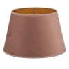 Lampeskærme ^ Duolla Lampeskærm Cone højde 18 cm, lyserød/guld