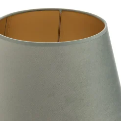 Duolla Lampeskærme > Lampeskærm Cone højde 18 cm, mintgrøn/guld