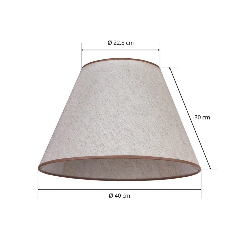 Duolla Lampeskærme > Lampeskærm Pseudosofia til gulvlampe ecru/beige