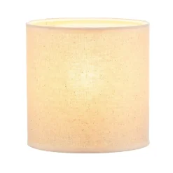 Duolla Lampeskærme > Lampeskærm Roller, beige, Ø 15 cm, højde 15 cm