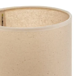 Duolla Lampeskærme > Lampeskærm Roller, beige, Ø 15 cm, højde 15 cm