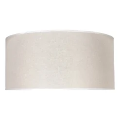 Lampeskærme ^ Duolla Lampeskærm Roller, beige, Ø 50 cm, højde 24 cm