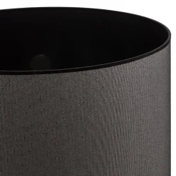 Duolla Lampeskærme > Lampeskærm Roller Ø 50 cm, sort/sølv