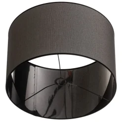 Duolla Lampeskærme > Lampeskærm Roller Ø 50 cm, sort/sølv