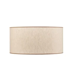 Lampeskærme ^ Duolla Lampeskærm Roller ecru/beige Ø 50 cm Højde 24 cm