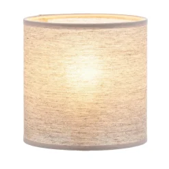 Duolla Lampeskærme > Lampeskærm Roller, grå, Ø 15 cm, højde 15 cm