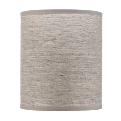 Lampeskærme ^ Duolla Lampeskærm Roller, grå, Ø 13 cm, højde 15 cm