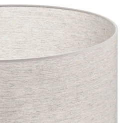 Duolla Lampeskærme > Lampeskærm Roller, grå, Ø 50 cm, højde 24 cm