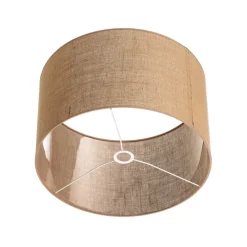 Duolla Lampeskærme > Lampeskærm Roller, lysebrun, Ø 50 cm, højde 30 cm