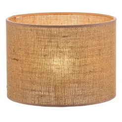 Duolla Lampeskærme > Lampeskærm Roller, lysebrun, Ø 25 cm, højde 18 cm