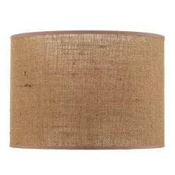 Duolla Lampeskærme > Lampeskærm Roller, lysebrun, Ø 25 cm, højde 18 cm