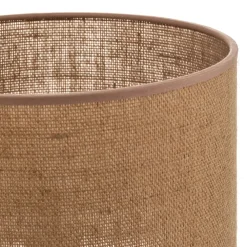 Duolla Lampeskærme > Lampeskærm Roller, lysebrun, Ø 25 cm, højde 18 cm